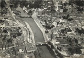 32 Ger / CPSM FRANCE 32 "Condom, vue générale aérienne sur la Baïse et les deux ponts"