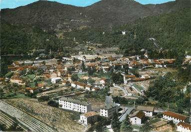 / CPSM FRANCE 30 "Saint Jean du Gard, vue générale aérienne"