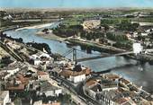 33 Gironde / CPSM FRANCE 33 "La Réole, le pont suspendu"