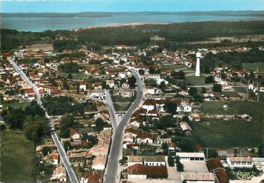 / CPSM FRANCE 33 "Lacanau Médoc, vue générale aérienne"