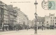 14 Calvado / CPA FRANCE 14 "Lisieux, la place Thiers et la Grande rue"'