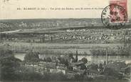 76 Seine Maritime / CPA FRANCE 76 "Elbeuf, vue prise des rochers"