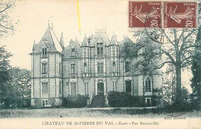 CPA FRANCE 27 "Chateau de Saint Pierre du Val par Beuzeville"