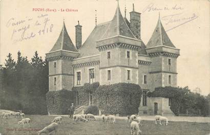 CPA FRANCE 27 "Fours, le chateau"