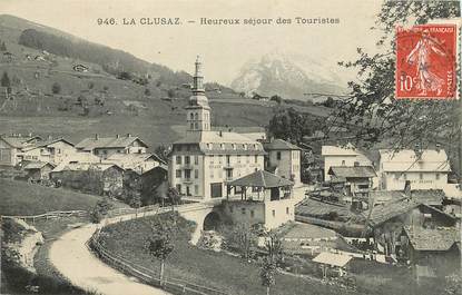 CPA FRANCE 74 "La Clusaz"