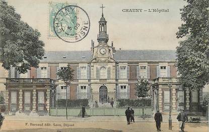 / CPA FRANCE 02 "Chauny, l'hôpital"