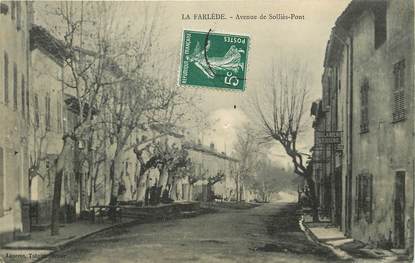 CPA FRANCE 83 "La Farlède, avenue de Solliès Pont"