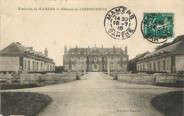 72 Sarthe / CPA FRANCE 72 "Environs de Mamers, château de Chèreperrine"