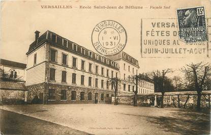 / CPA FRANCE 78 "Versailles, école Saint jean de Béthune"