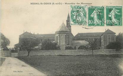 / CPA FRANCE 78 "Mesnil Saint Denis, monastère des Mousseaux"