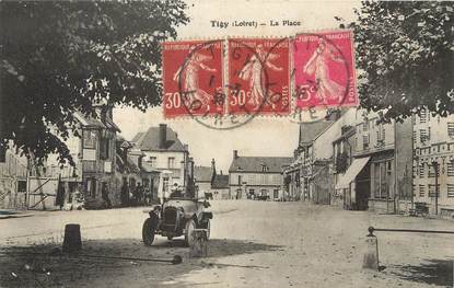 / CPA FRANCE 45 "Tigy, la place"