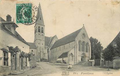 / CPA FRANCE 45 "Ferrières, l"église"