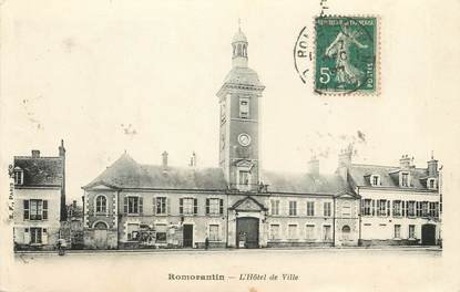 / CPA FRANCE 41 "Romorantin, l'hôtel de ville"