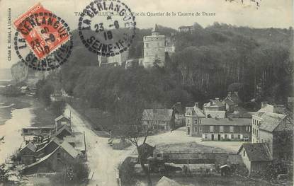 / CPA FRANCE 76 "Tancarville, vue du quartier de la caserne de Duane"