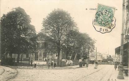 / CPA FRANCE 92 "Colombes" / CACHET AMBULANT