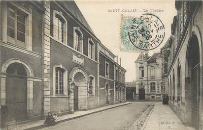 / CPA FRANCE 72 "Saint Calais, le théâtre"