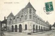 72 Sarthe / CPA FRANCE 72 "Saint Calais, les halles"