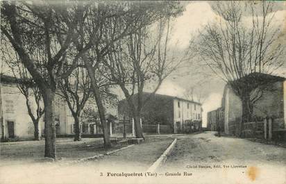 CPA FRANCE 83 "Forcalqueiret, Grande Rue"