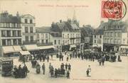 61 Orne / CPA FRANCE 61 "L'Aigle, place de la Halle, jour de marché"