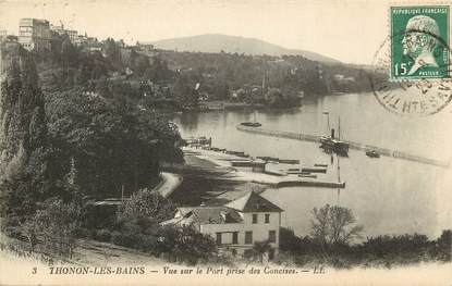 CPA FRANCE 74 "Thonon les Bains"