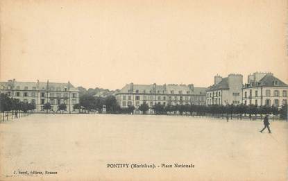CPA FRANCE 56 "Pontivy, place Nationale  "