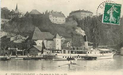 CPA FRANCE 74 "Thonon les Bains"