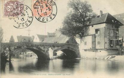 / CPA FRANCE 25 "Vuillafans, le pont"