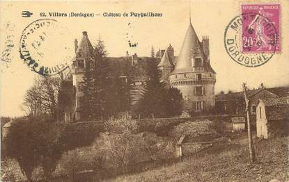 / CPA FRANCE 24 "Villars, château de Puyguilhem"
