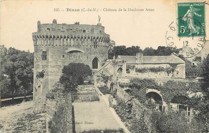 / CPA FRANCE 22 "Dinan, château de la Duchesse Anne"