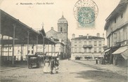 47 Lot Et Garonne / CPA FRANCE 47 "Marmande, place du marché"