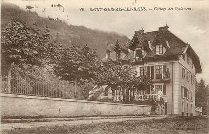 CPA FRANCE 74 "Saint Gervais les Bains"