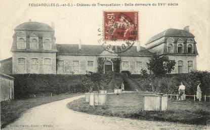 / CPA FRANCE 47 "Feugerolles, château de Trenquelléon"