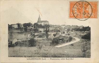 / CPA FRANCE 46 "Lalbenque, panorama"