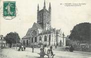 76 Seine Maritime / CPA FRANCE 76 "Fécamp, av Gambetta, église Saint Etienne" / CACHET AMBULANT