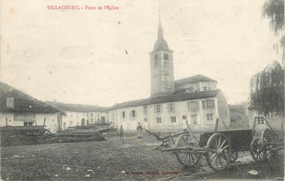 / CPA FRANCE 54 "Villacourt, place de l'église"