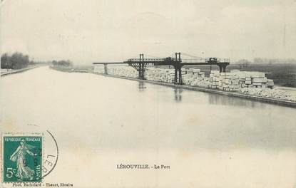 / CPA FRANCE 55 "Lerouville, le port"