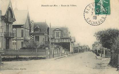 / CPA FRANCE 14 "Blonville sur Mer, route de Villers"