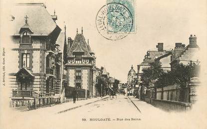 / CPA FRANCE 14 "Houlgate, rue des bains"