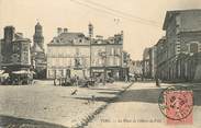 14 Calvado / CPA FRANCE 14 "Vire, la place de l'hôtel de ville"