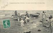 14 Calvado / CPA FRANCE 14 "Langrune sur Mer, jeunes marins"