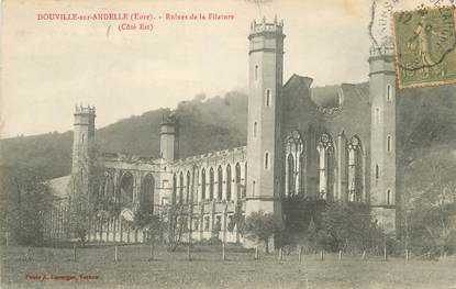 CPA FRANCE 27 "Douville sur Andelle, ruines de la Filature"