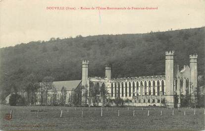 CPA FRANCE 27 "Douville sur Andelle, ruines de l'Usine monumentale de Fontaine Guérard"