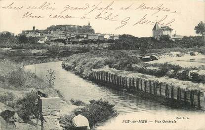 CPA FRANCE 13 "Fos sur Mer, vue générale"