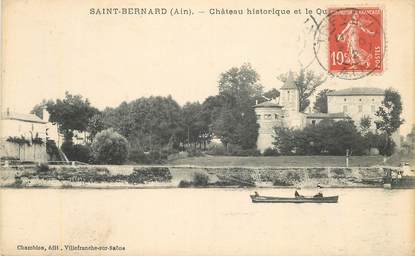 CPA FRANCE 01 "Saint Bernard, chateau"