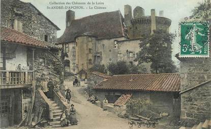 CPA FRANCE 42 "Saint André d'Apchon, le chateau"