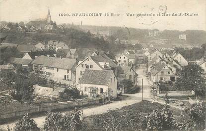 CPA FRANCE 90 "Beaucourt, vue générale et rue de Saint Dizier"