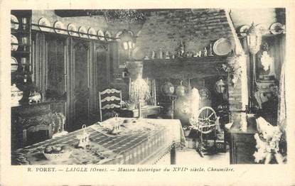 CPA FRANCE 61 "Laigle,  maison historique, Chaumière"