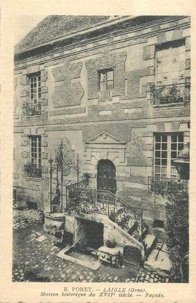 CPA FRANCE 61 " Laigle,  maison historique,  Chaumière"
