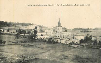 CPA FRANCE 43 "Saint Julien Molhesabate, vue générale"