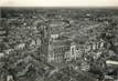 / CPSM FRANCE 49 "Cholet, vue aérienne sur la cathédrale et la ville"